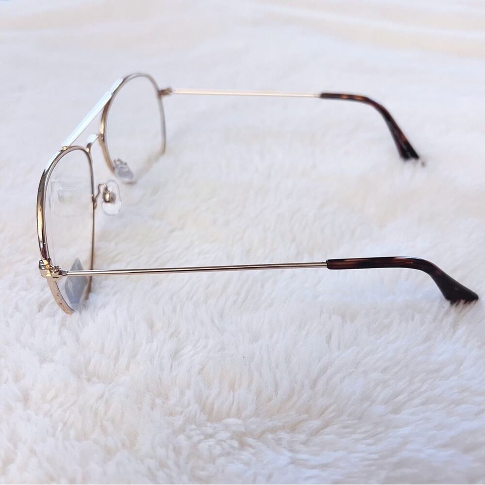 Noelle Gold Blue Light Glasses - Picture 12 of 12